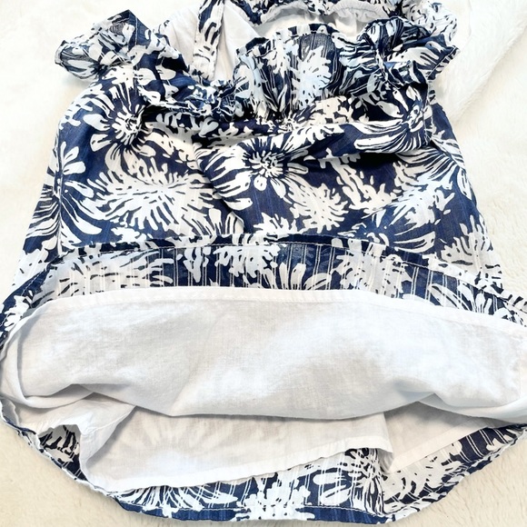 New Girl’s Three Hearts One Shoulder Floral Tank Top - Picture 7 of 8